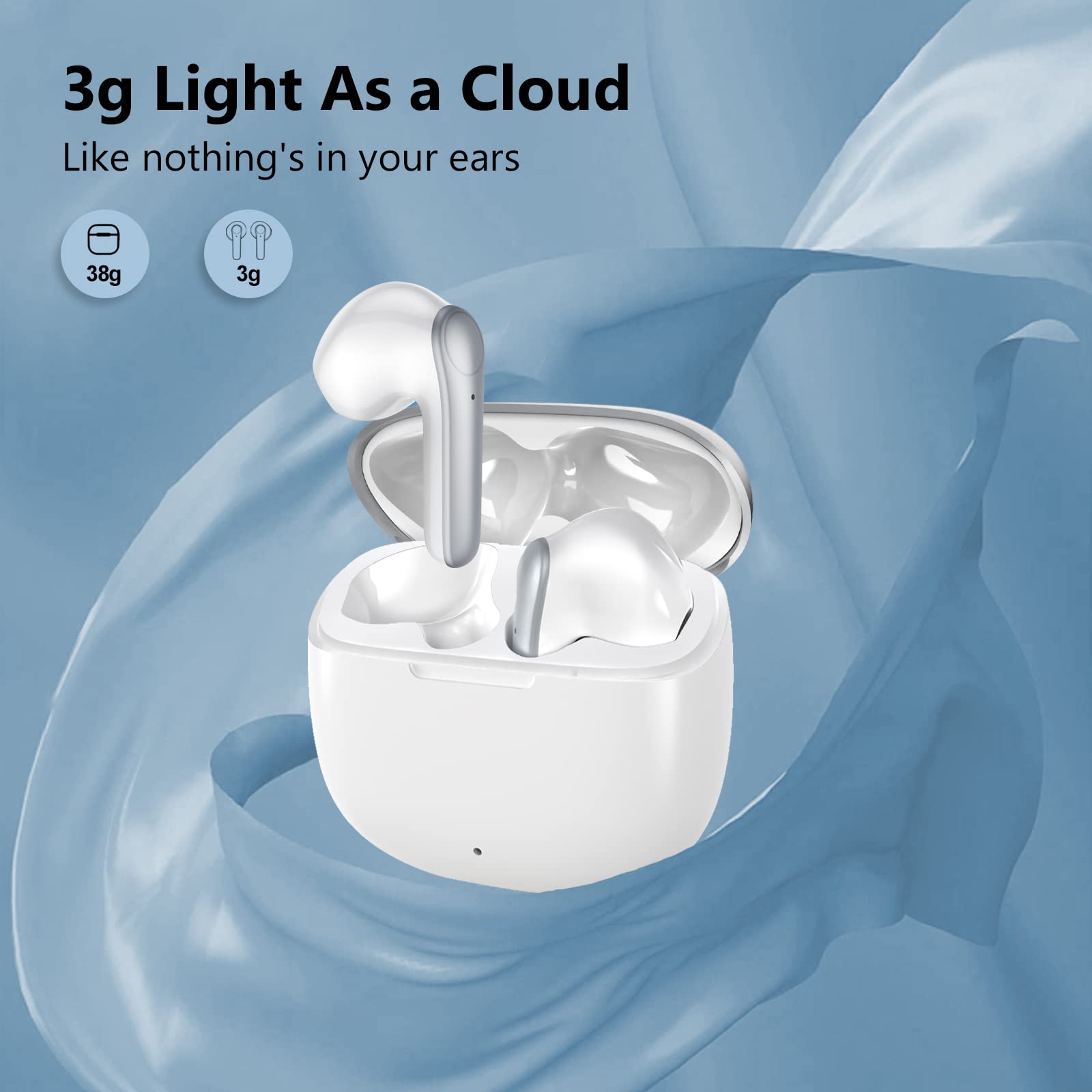 Foto 6 pulgar | Auriculares Inalámbricos Bluetooth 5.3 Ip7 Impermeables 30h - Venta Internacional.