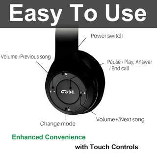 Foto 6 | Auriculares Supraaurales Inalámbricos Bluetooth Con Cancelación De Ruido Híbrida - Venta Internacional.