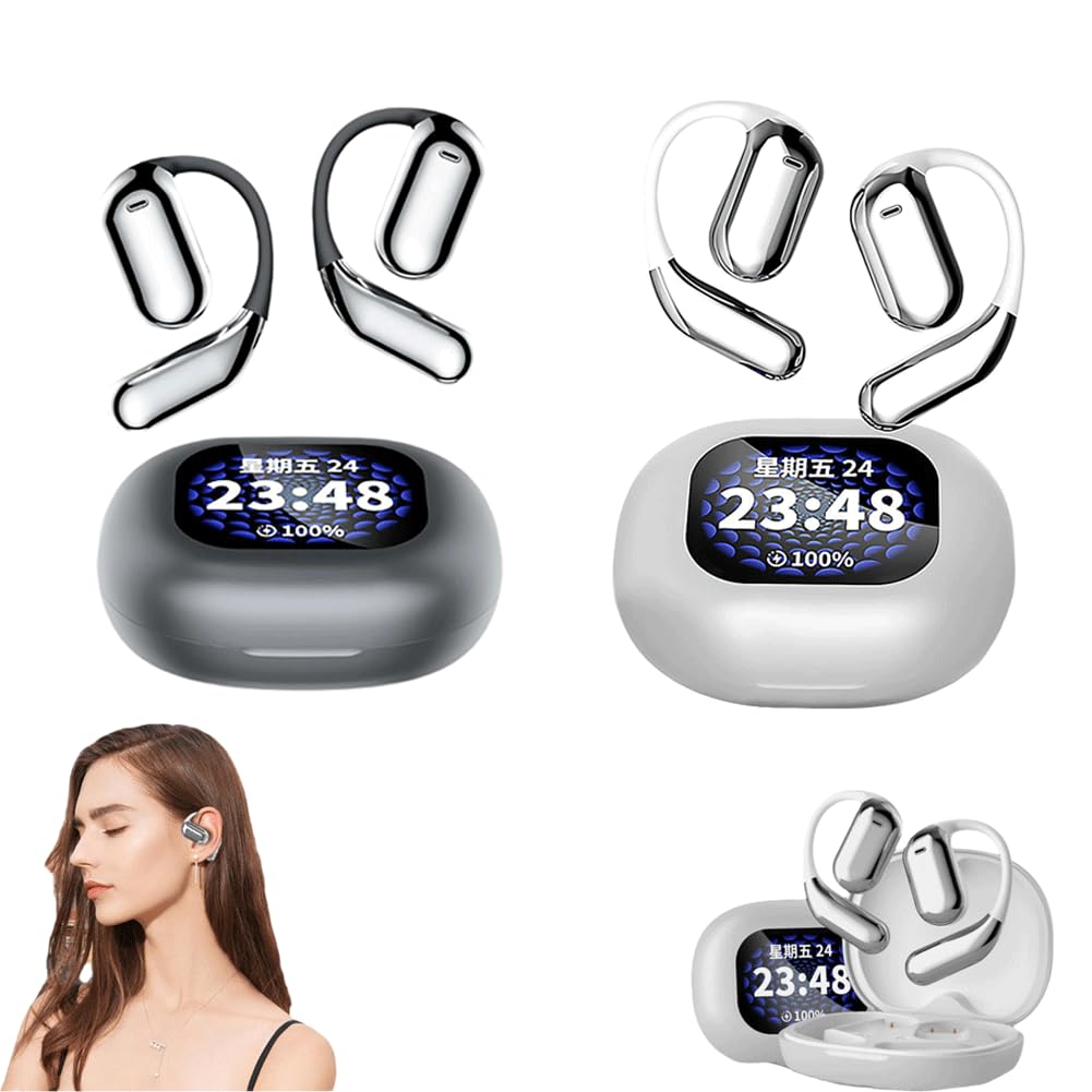 Foto 2 pulgar | Auriculares Bluetooth Para Colocar Sobre La Oreja Auriculares Abiertos Inalámbricos Verdaderos - Venta Internacional.