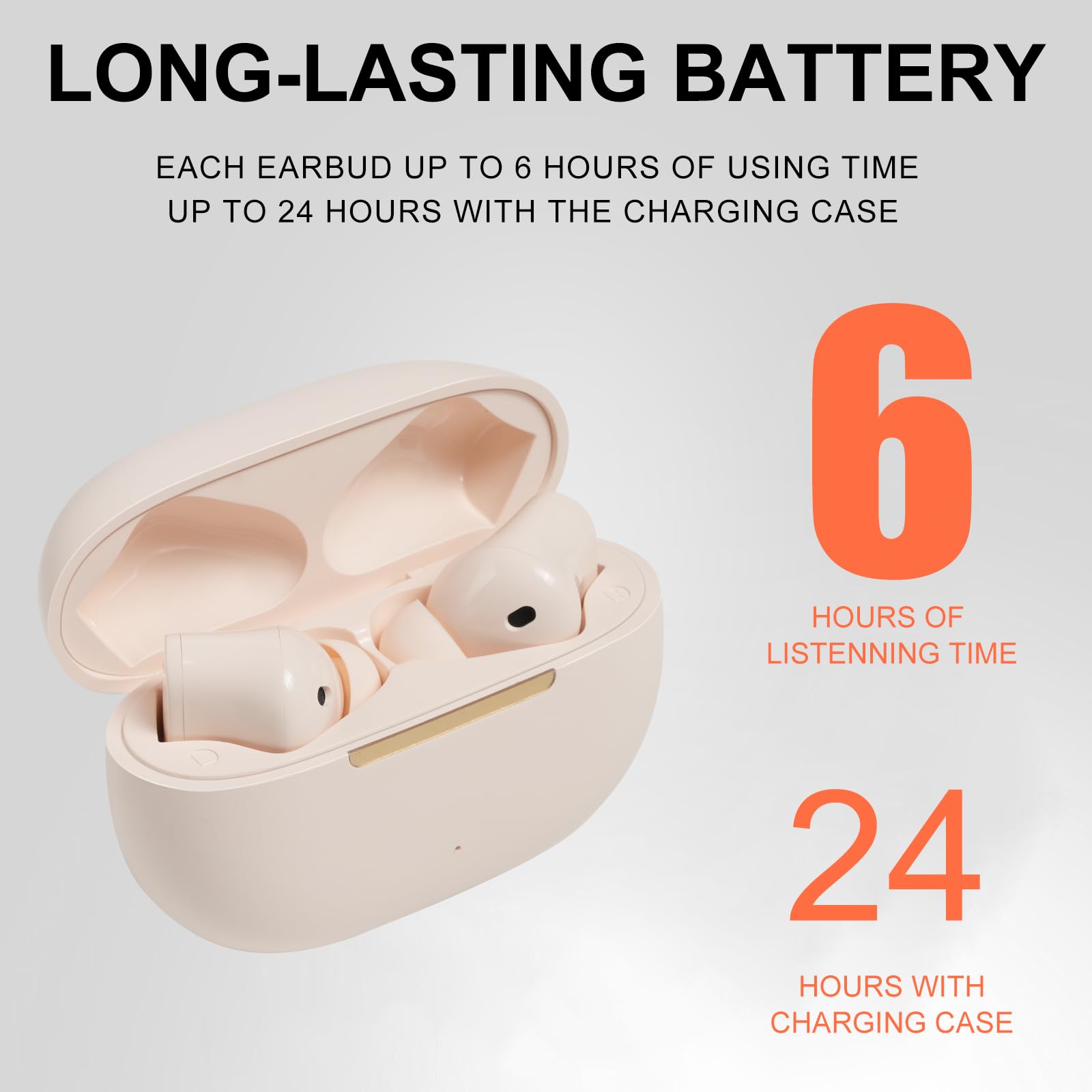 Foto 5 pulgar | Auriculares 2025 Adaptive Anc 35db 6h+24h Playtime Ipx4 Beige - Venta Internacional.
