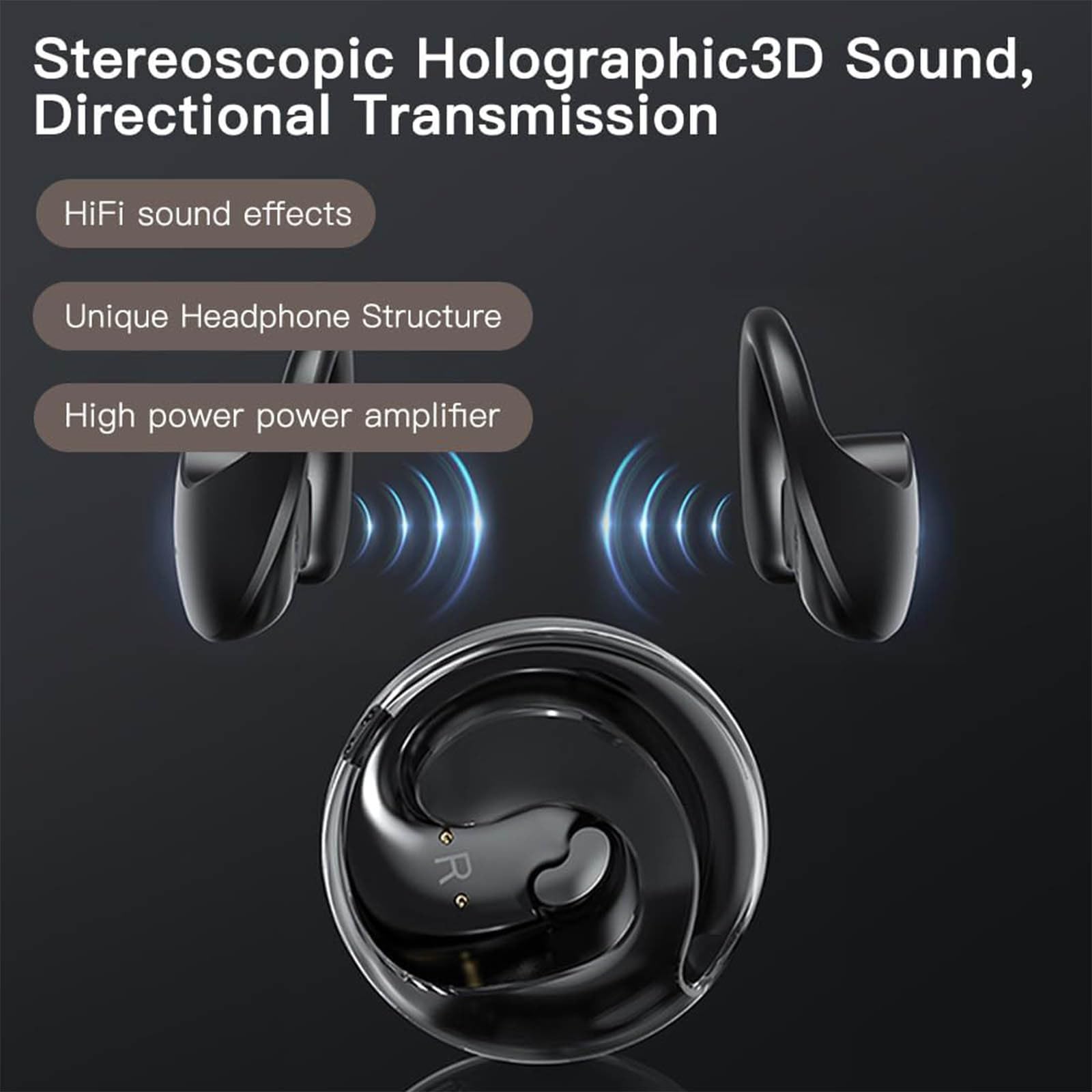 Foto 3 pulgar | Auriculares De Traducción Para Traductores De Idiomas Bluetooth 5.4, Color Morado - Venta Internacional.
