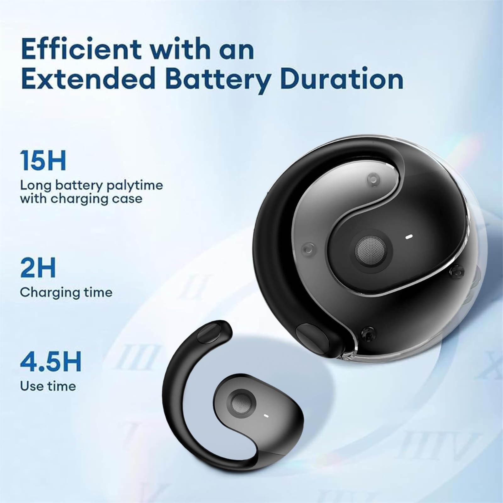 Foto 5 pulgar | Auriculares De Traducción Para Traductores De Idiomas Bluetooth 5.4, Color Morado - Venta Internacional.