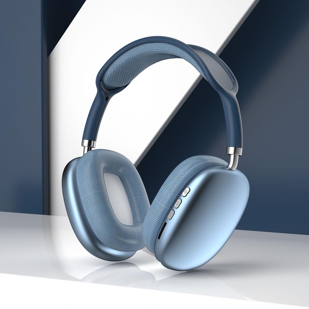 Foto 3 pulgar | Auriculares Bluetooth Max P9 Pro Con Audio Hifi Inigualable, Color Azul - Venta Internacional.