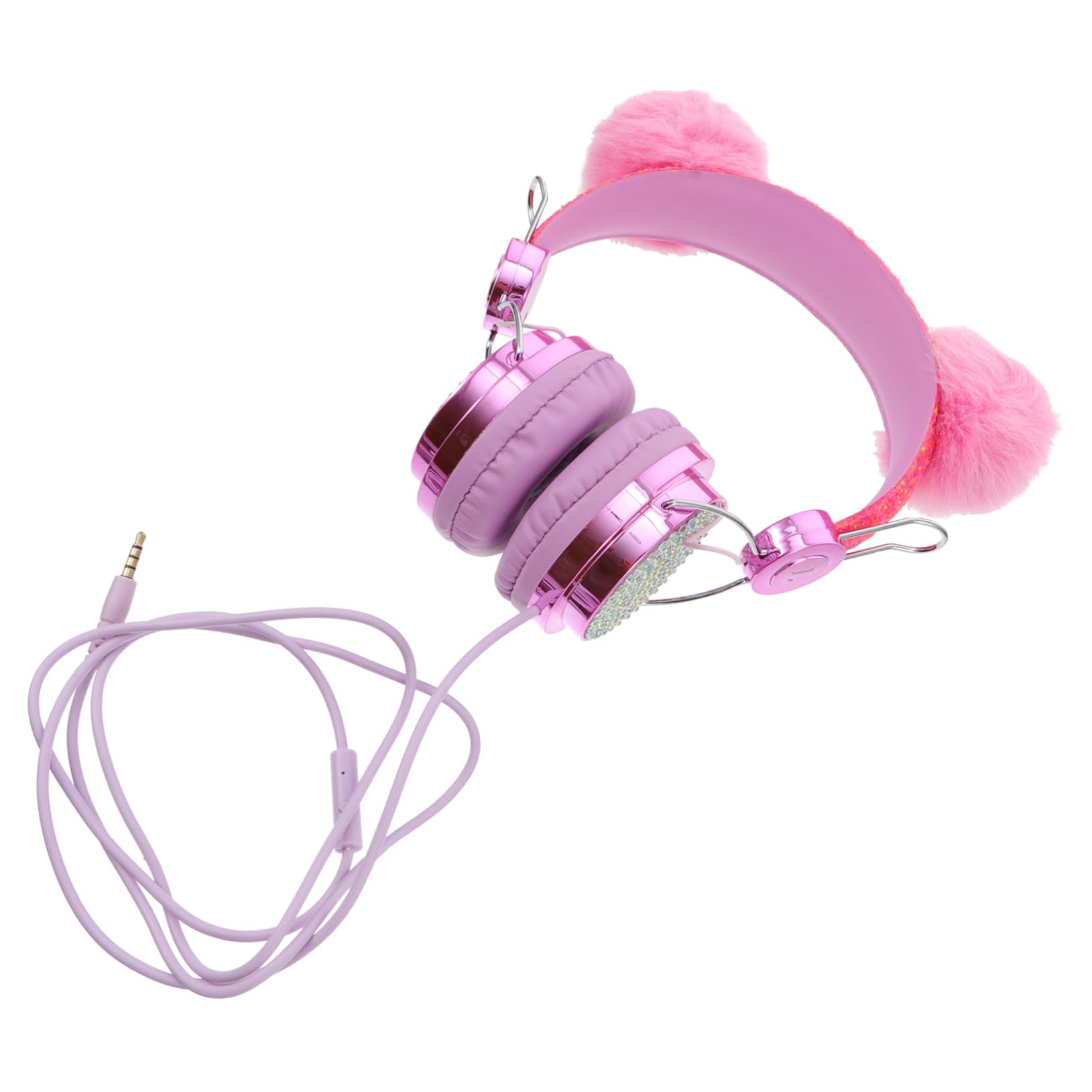 Foto 2 pulgar | Auriculares Para Niñas Con Micrófono, Luz Led, Unicornio - Venta Internacional.