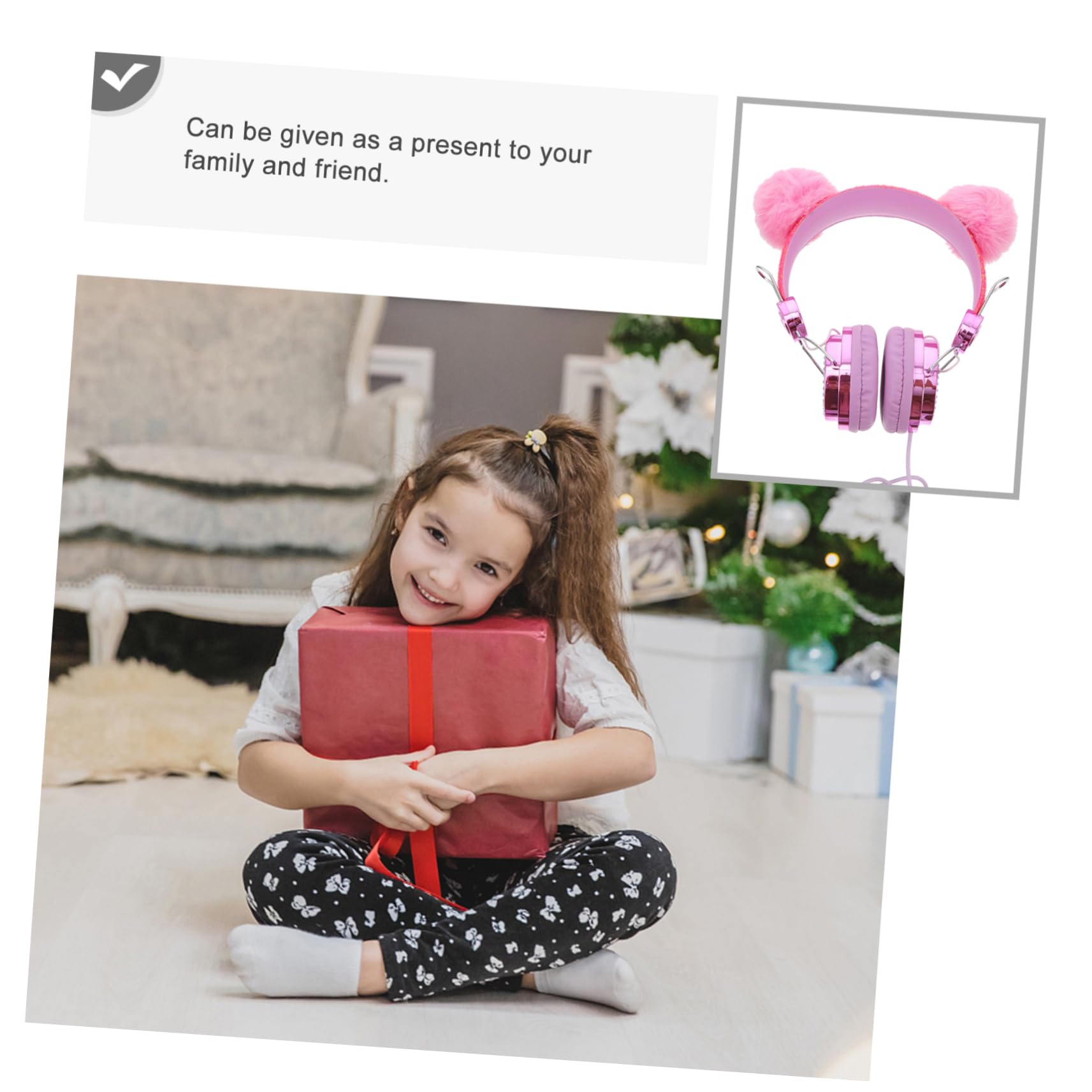 Foto 5 pulgar | Auriculares Para Niñas Con Micrófono, Luz Led, Unicornio - Venta Internacional.