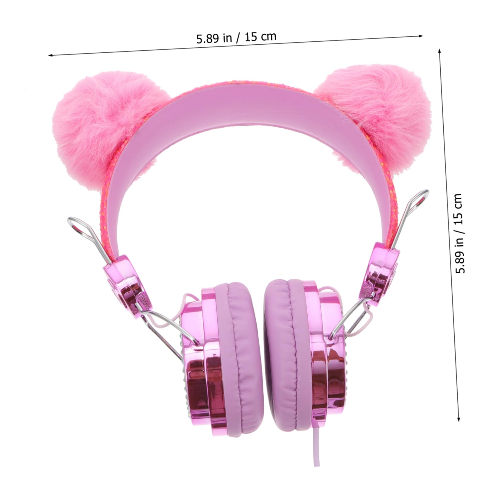 Foto 6 | Auriculares Para Niñas Con Micrófono, Luz Led, Unicornio - Venta Internacional.