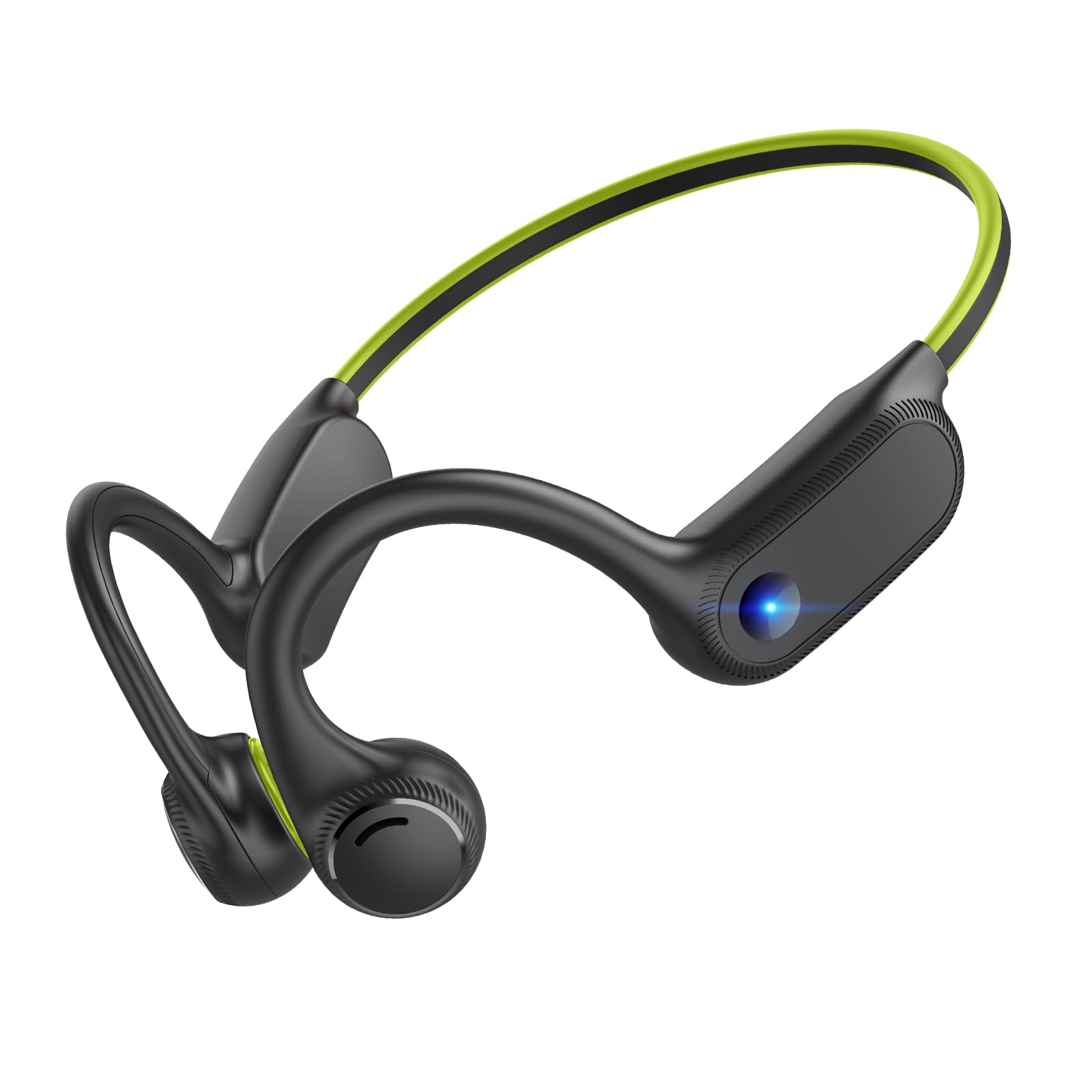 Auriculares De Conducción Ósea Open Ear Bluetooth 5.3 Verde - Venta Internacional.