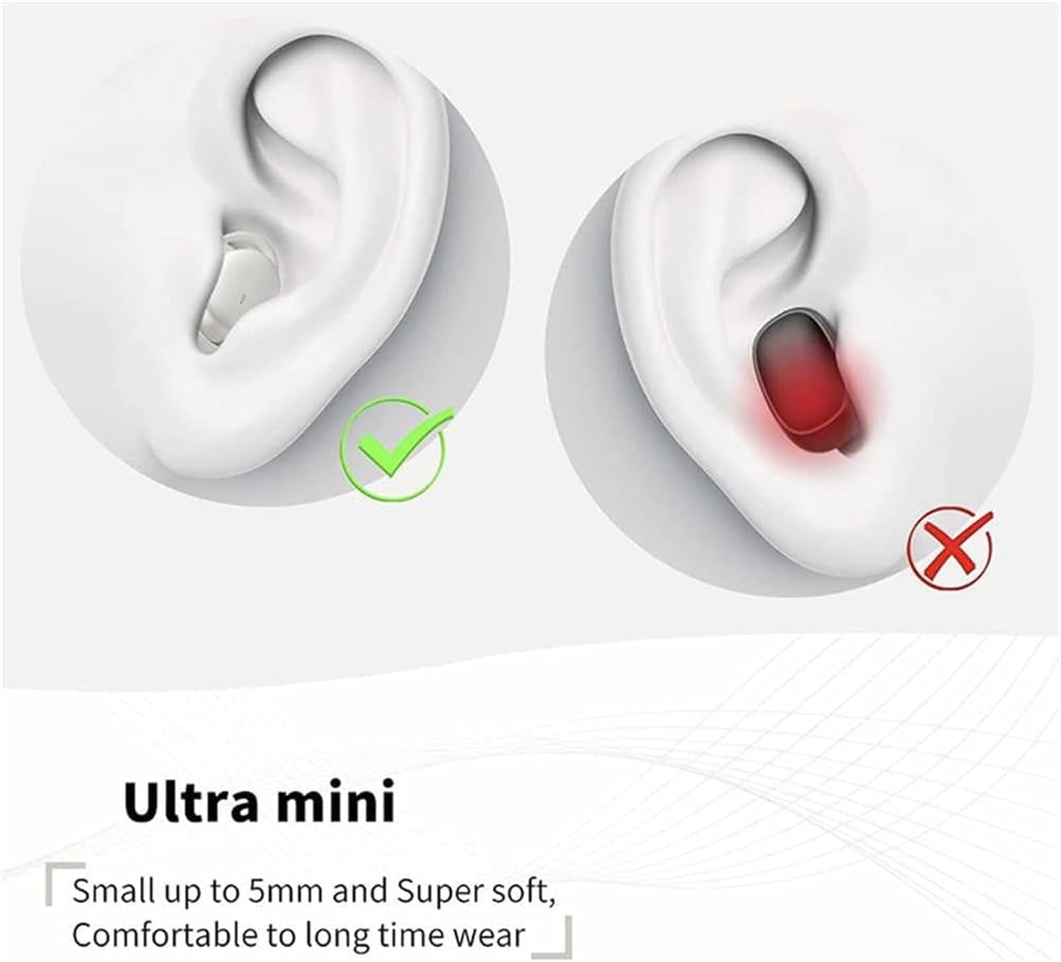 Foto 5 pulgar | Auriculares Para Dormir Bella Sleep Pro 2025 Para Personas Que Duermen De Lado, Color Negro Y Blanco - Venta Internac