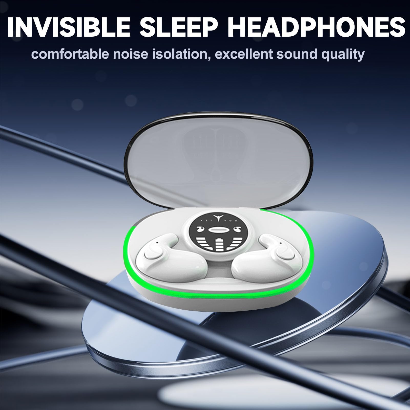 Foto 7 pulgar | Auriculares Para Dormir Invisibles Y Poco Profundos, Aptos Para Colocar En La Oreja, Bluetooth 5.3 - Venta Internaciona