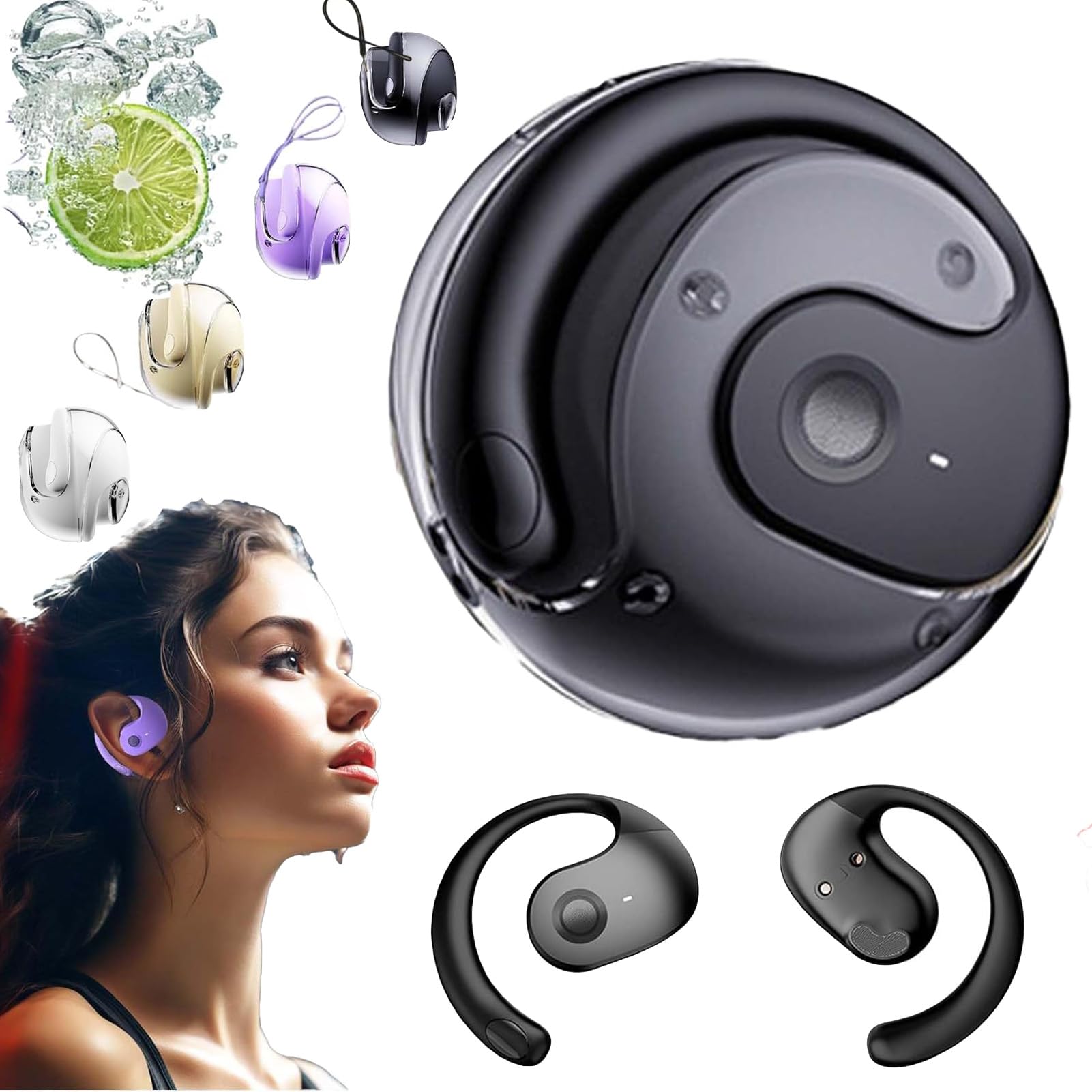 Auriculares Inalámbricos Bluetooth Hy-t26 X15 Pro Awaze Labs Black - Venta Internacional. $389