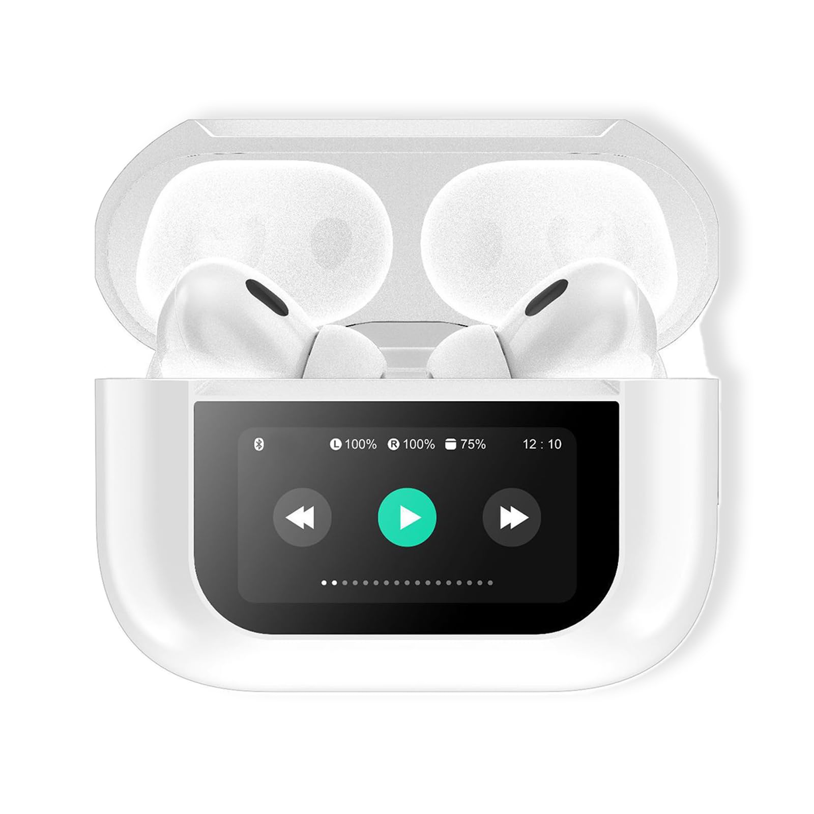 Auriculares Intraurales Inalámbricos Bluetooth Con Cancelación De Ruido, Color Blanco - Venta Internacional.