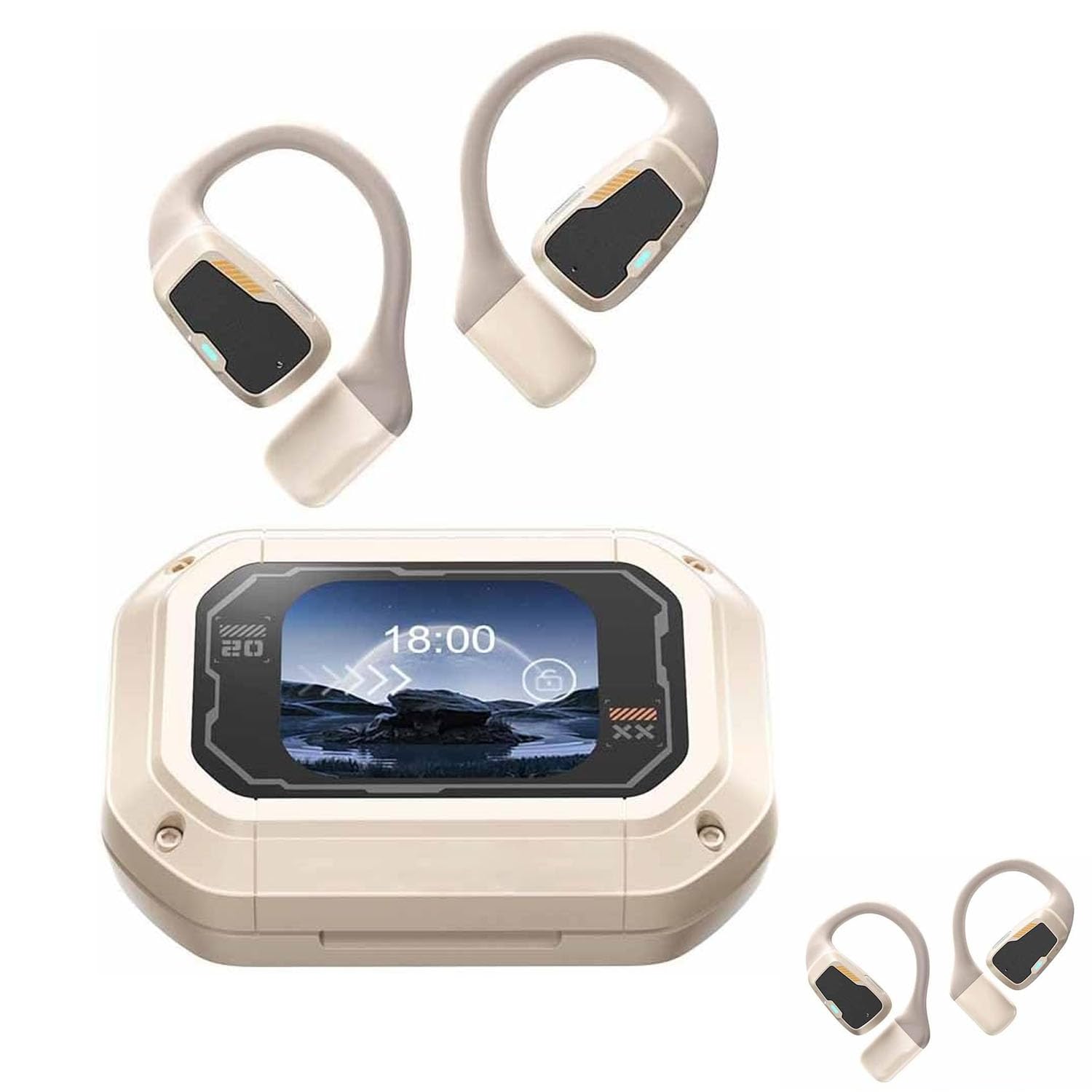 Foto 2 pulgar | Auriculares Bluetooth Awaze Sound Labs Xp2-m98 Pro Edition Beige - Venta Internacional.