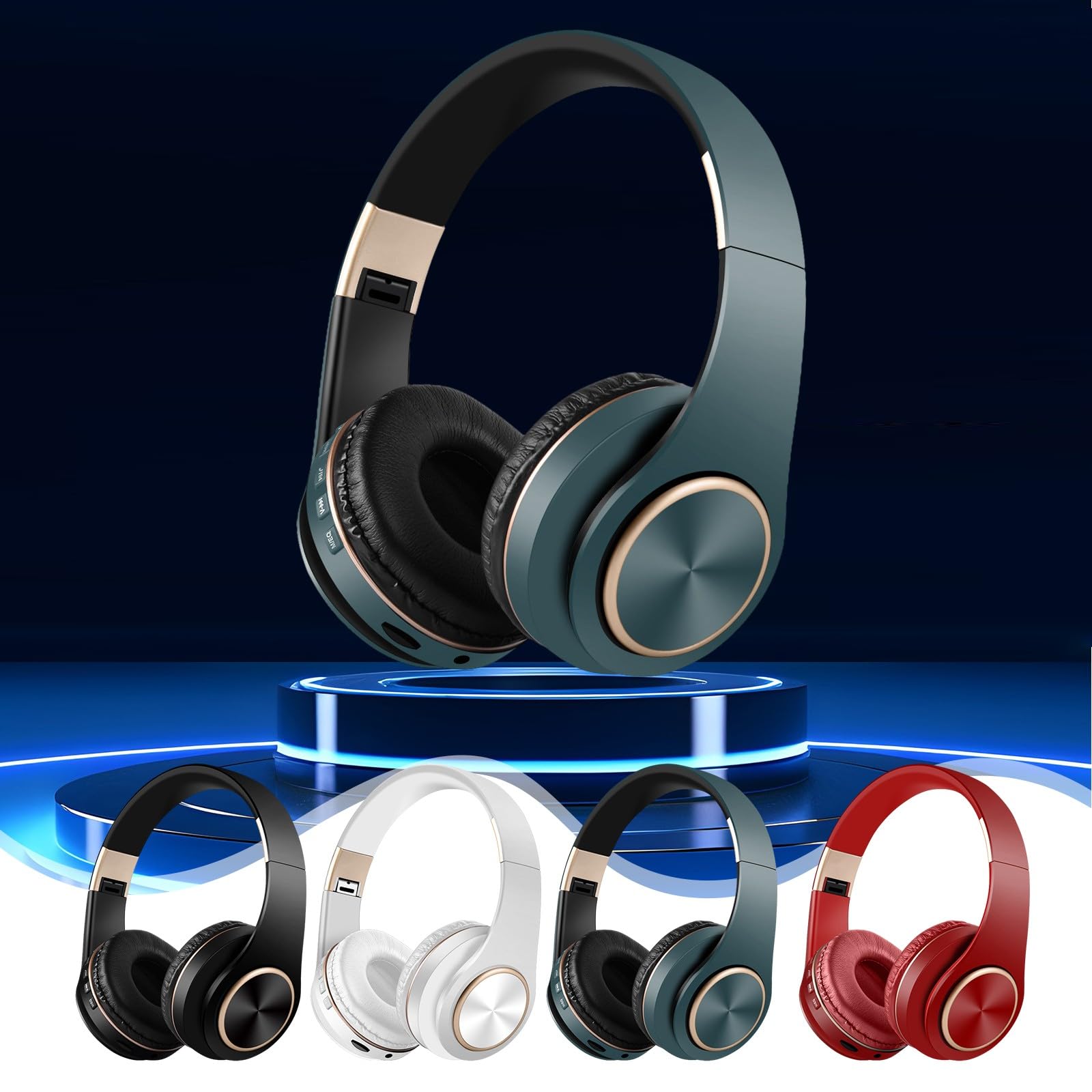 Foto 2 pulgar | Auriculares Bluetooth Para Juegos Inalámbricos Para Colocar Sobre Las Orejas - Venta Internacional.