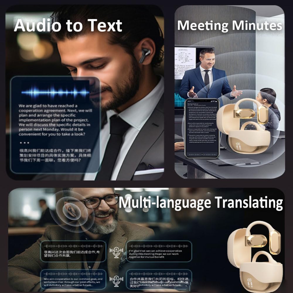 Foto 5 pulgar | Traducción De Auriculares Ai Wireless Bluetooth 144 Idiomas - Venta Internacional.