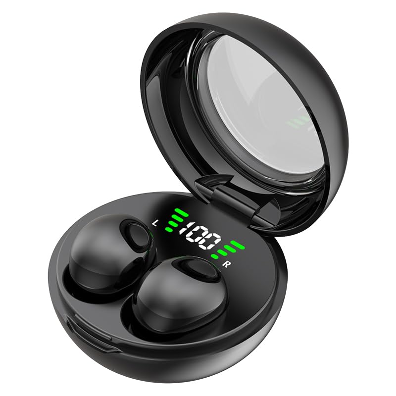 Foto 1 | Auriculares Para Dormir Genéricos Invisibles Bluetooth 5.3 Negros - Venta Internacional.