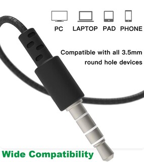 Foto 4 | Auriculares Con Cable, Paquete De 3, Aislantes De Ruido Y Graves Intensos - Venta Internacional.