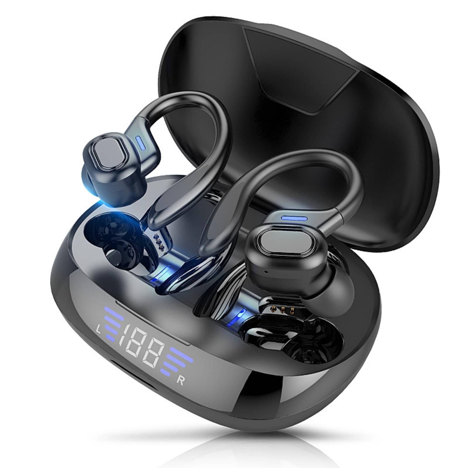 Auriculares Supraaurales Inalámbricos Bluetooth Con Cancelación De Ruido Negros - Venta Internacional. $626