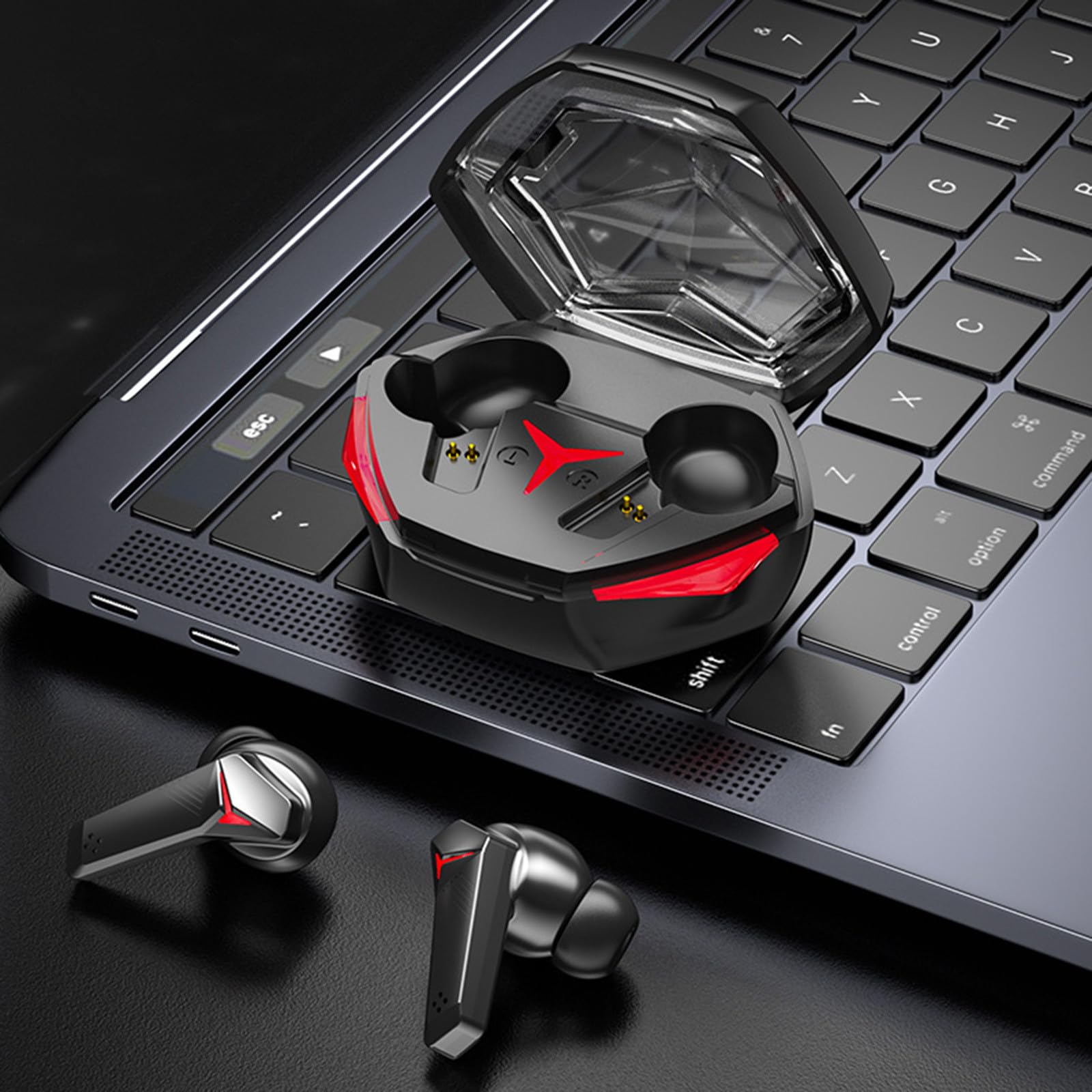 Foto 3 pulgar | Auriculares Inalámbricos Bluetooth 5.5 Con Iluminación Rgb Ipx7 - Venta Internacional.