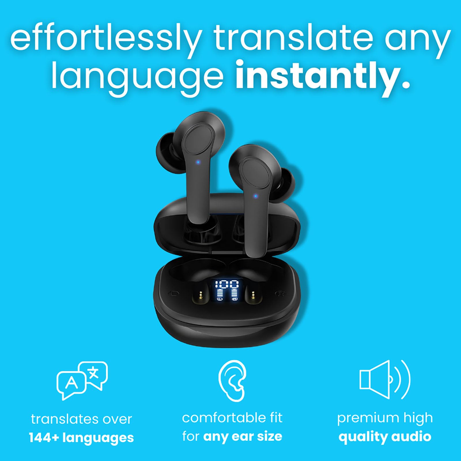 Foto 2 | Auriculares De Traducción Virtual Caorchareb B11 Con Echo Connect - Venta Internacional.