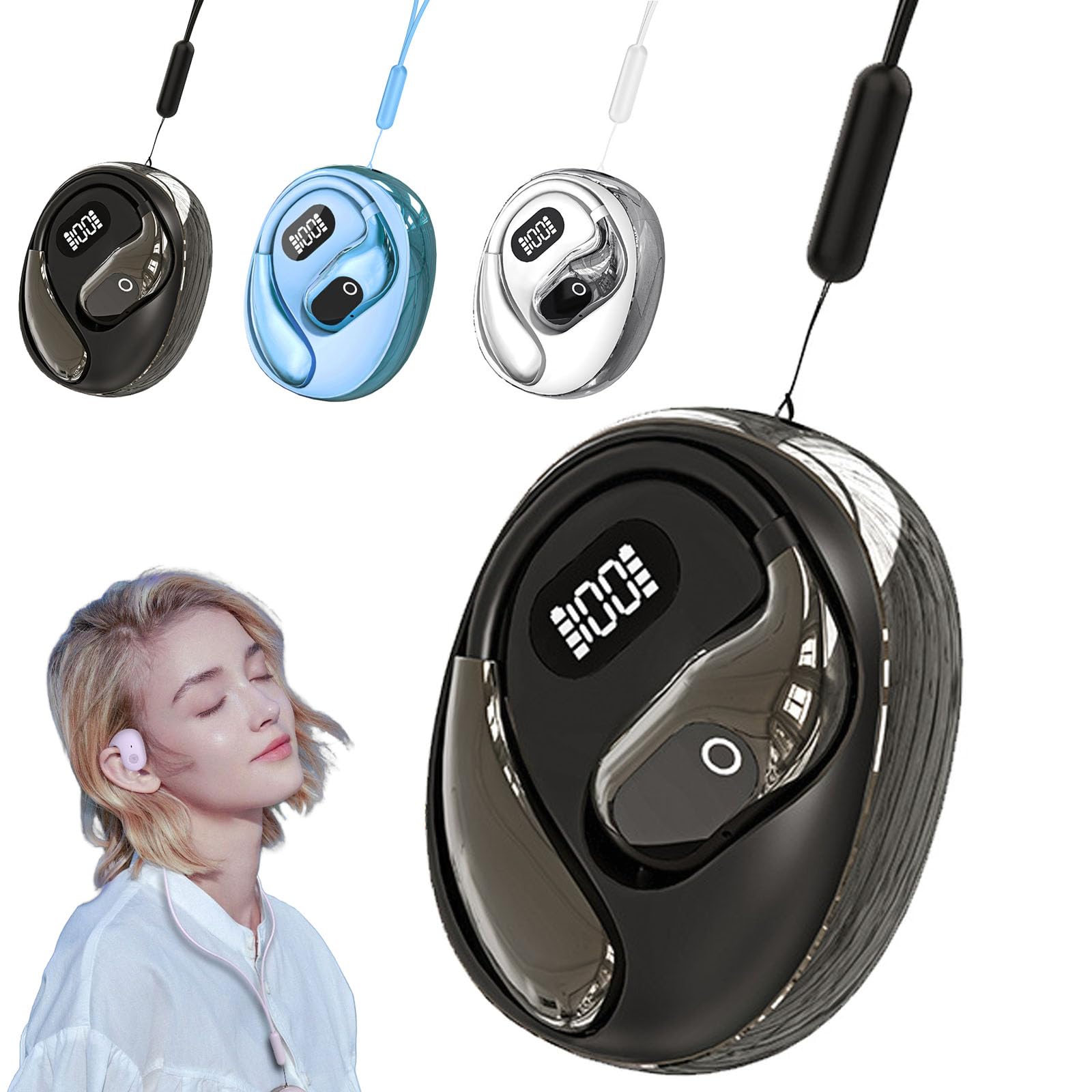 Auriculares Bluetooth Para Traducción Peachloft Hy-t26 Pro, Color Blanco - Venta Internacional.