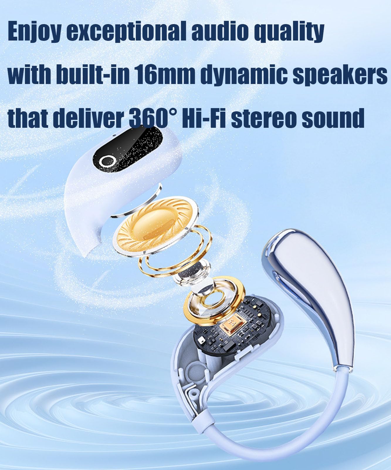 Foto 7 pulgar | Auriculares Bluetooth Para Traducción Peachloft Hy-t26 Pro, Color Blanco - Venta Internacional.