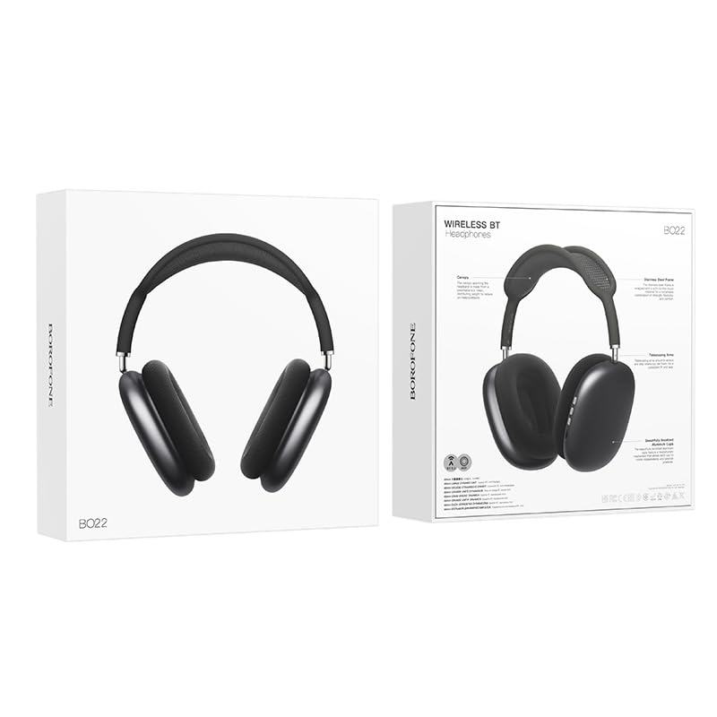 Foto 7 | Auriculares Bluetooth Skyyixing Para Colocar Sobre Las Orejas, 12 Horas De Reproducción, Color Negro - Venta Interna