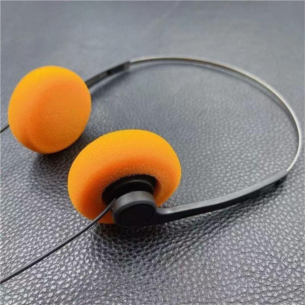 Foto 2 pulgar | Auriculares Supraaurales Genéricos Am17cd0fv0sus Con Cable Estéreo Naranja - Venta Internacional.