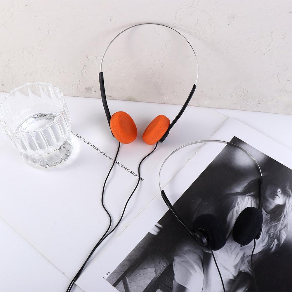 Foto 7 pulgar | Auriculares Supraaurales Genéricos Am17cd0fv0sus Con Cable Estéreo Naranja - Venta Internacional.