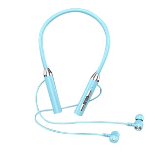 Foto 3 | Auriculares Bluetooth Con Banda Para El Cuello, Cuello Halter, Inalámbricos, Azul - Venta Internacional.