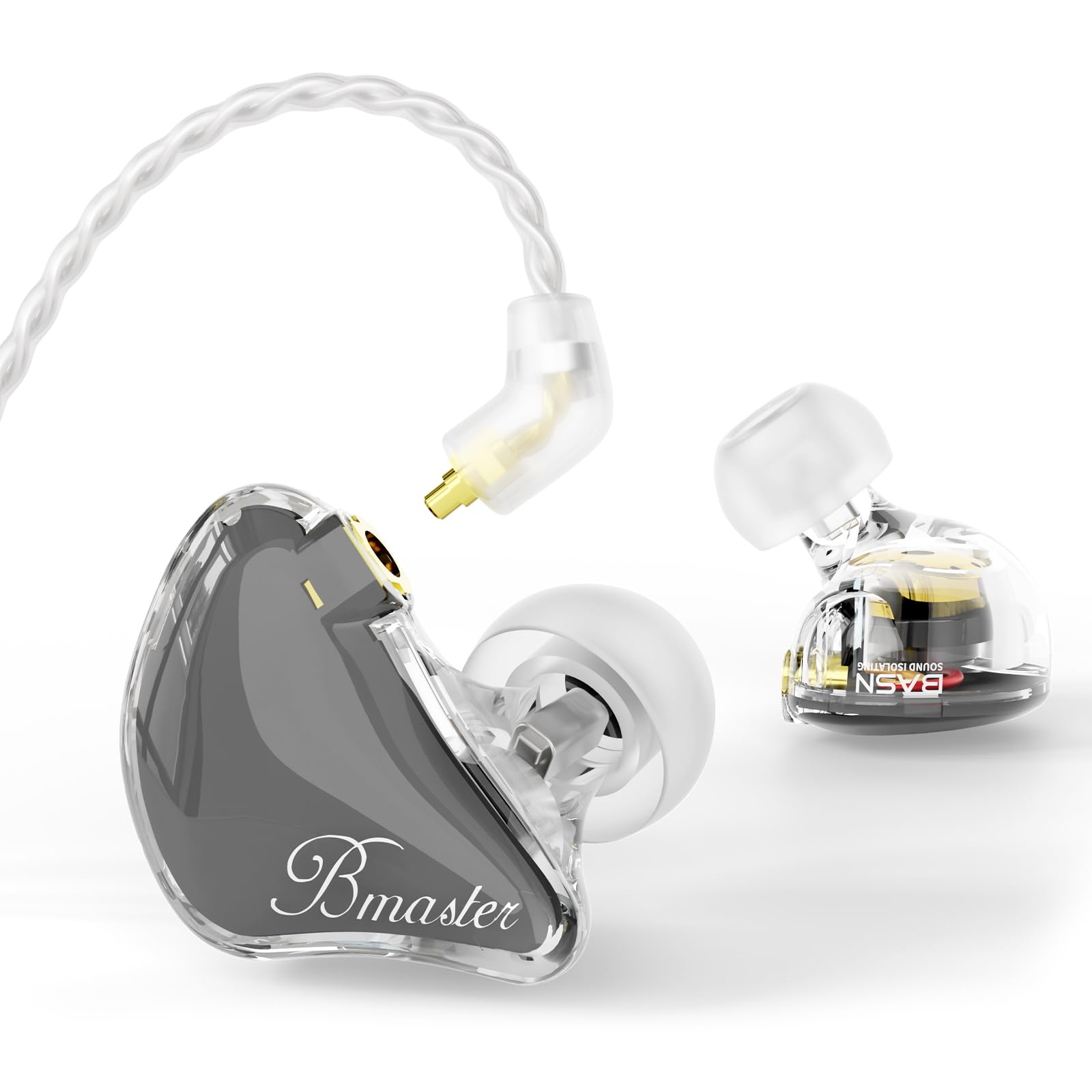 Foto 2 pulgar | Auriculares Intraurales Basn Triple Driver Iem - Venta Internacional.