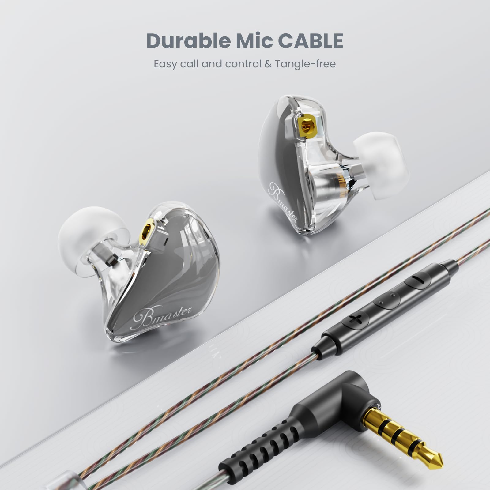 Foto 5 pulgar | Auriculares Intraurales Basn Triple Driver Iem - Venta Internacional.