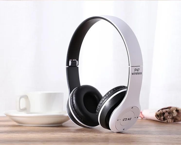 Foto 7 | Auriculares Híbridos Mejorados Con Cancelación De Ruido Bluetooth Blancos - Venta Internacional.