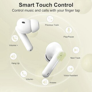 Foto 2 | Auriculares Bluetooth De Reproducción De 45 Horas Con Pantalla Led De Alimentación A Prueba De Agua - Venta Internac