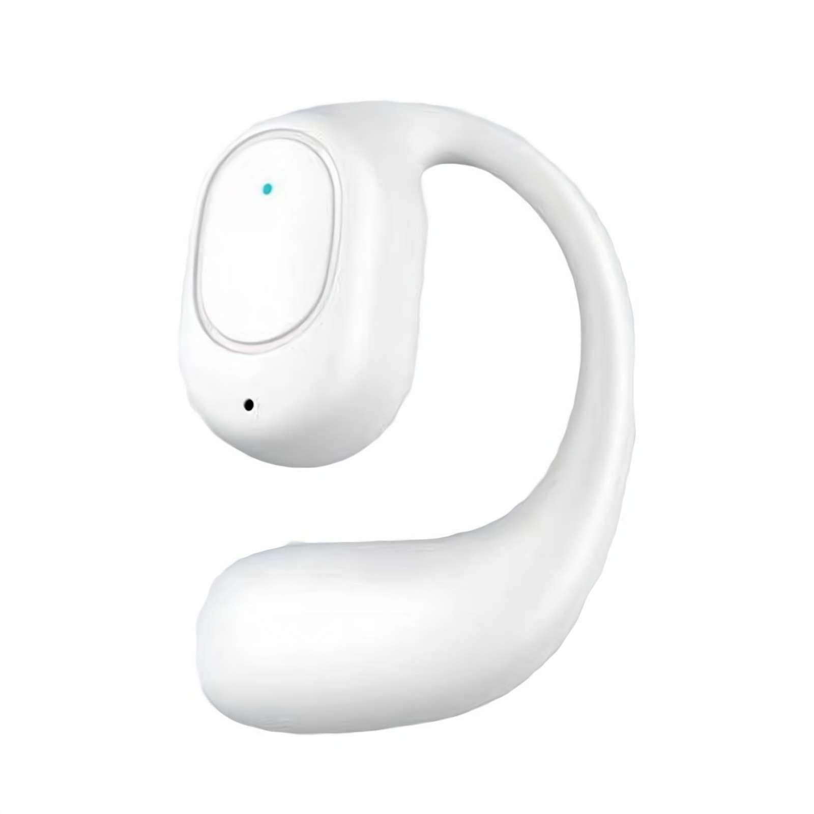 Foto 2 pulgar | Auriculares Deportivos Bluetooth Open Ear Con Micrófono, Batería De 90 Mah, Blancos - Venta Internacional.