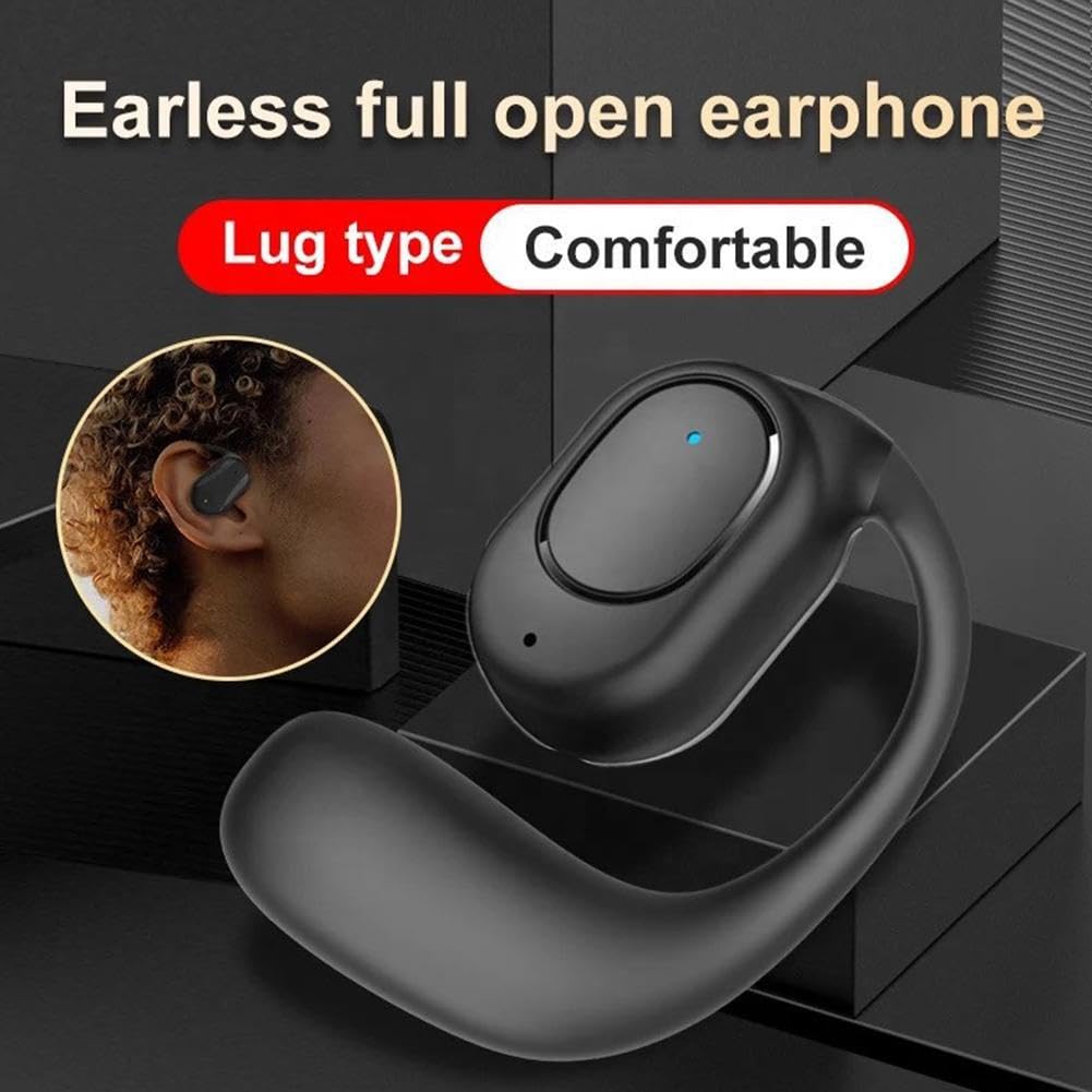 Foto 4 pulgar | Auriculares Deportivos Bluetooth Open Ear Con Micrófono, Batería De 90 Mah, Blancos - Venta Internacional.