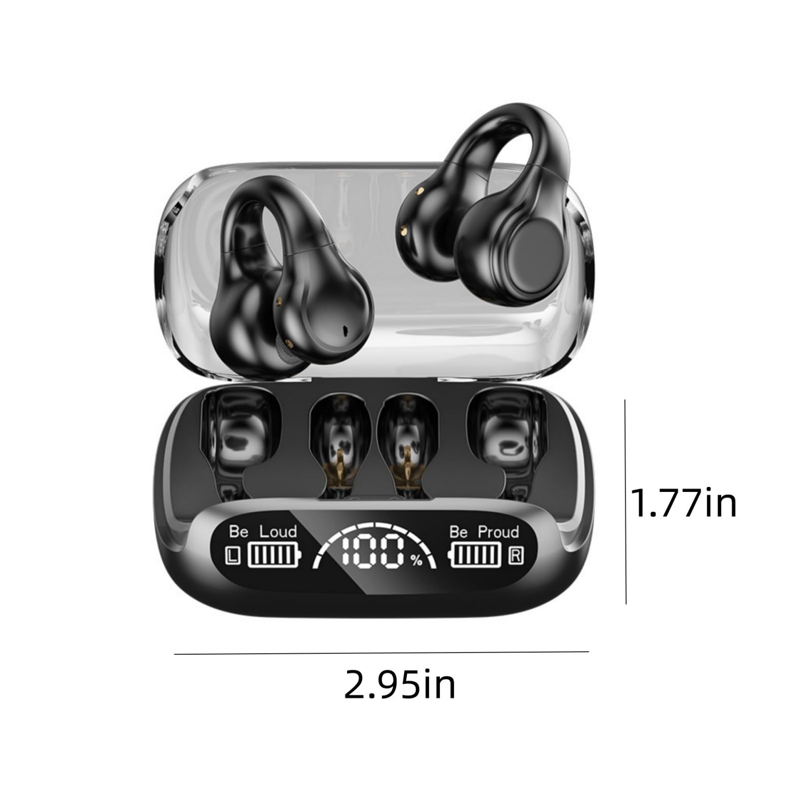 Foto 8 pulgar | Auriculares Inalámbricos Con Clip Para Orejas, Genéricos, Conducción Esquelética - Venta Internacional.