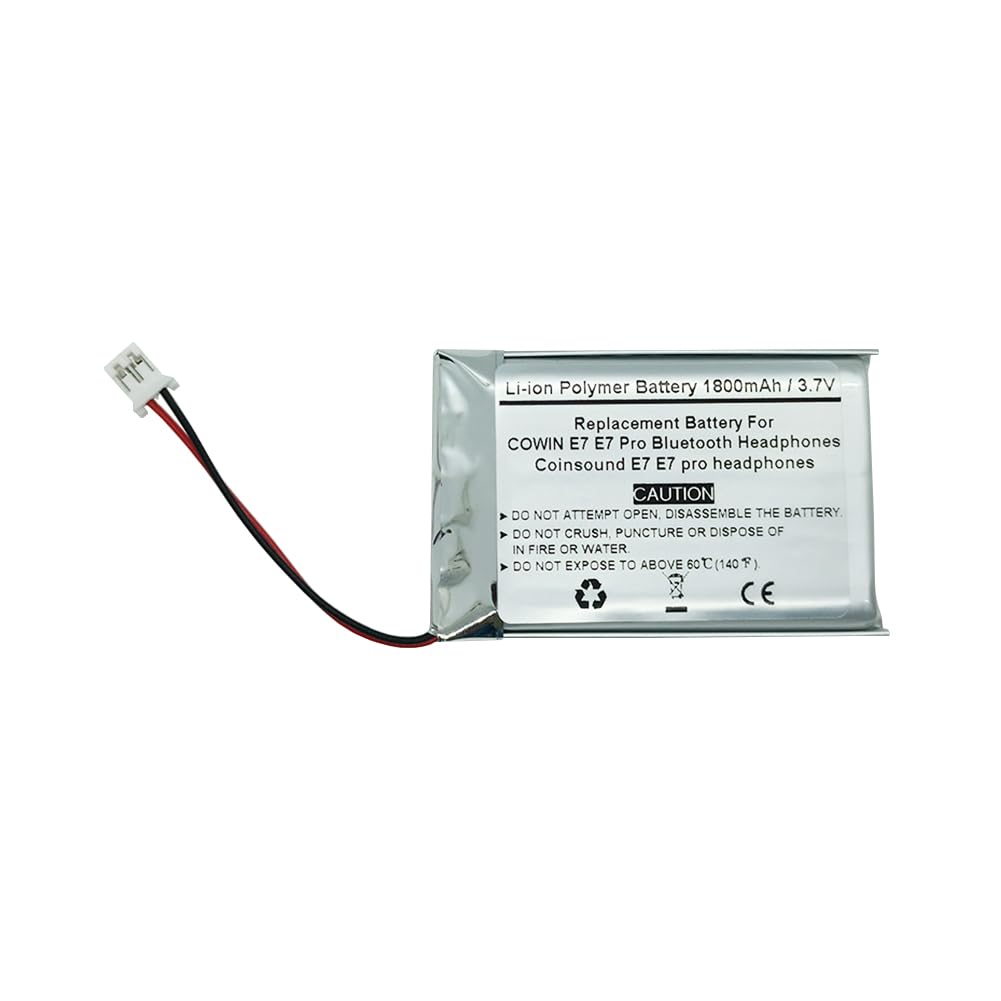 Batería De Polímero De Iones De Litio De 1800 Mah Y 3,7 V Para Cowin E7 E7 Pro - Venta Internacional.