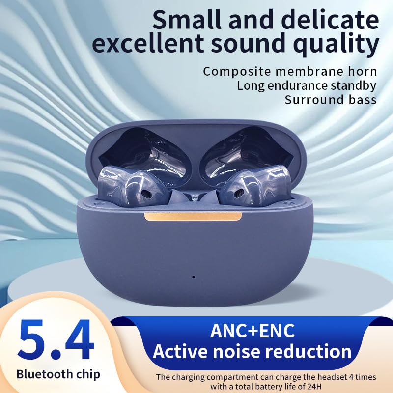 Foto 7 pulgar | Auriculares 2025 Adaptive Anc 35db 6h+24h Playtime Ipx4 Azules - Venta Internacional.