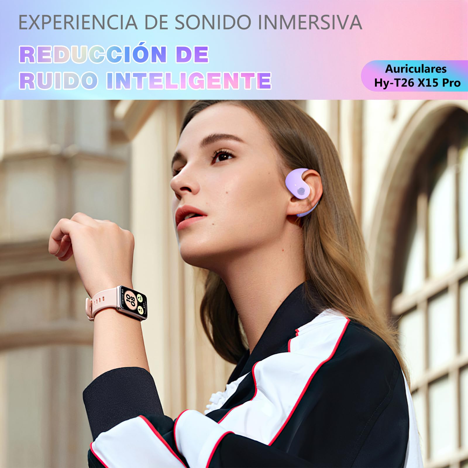 Foto 3 pulgar | Auriculares Inalámbricos Bluetooth Hy-t26 X15 Pro Con Batería De 36 Horas - Venta Internacional.