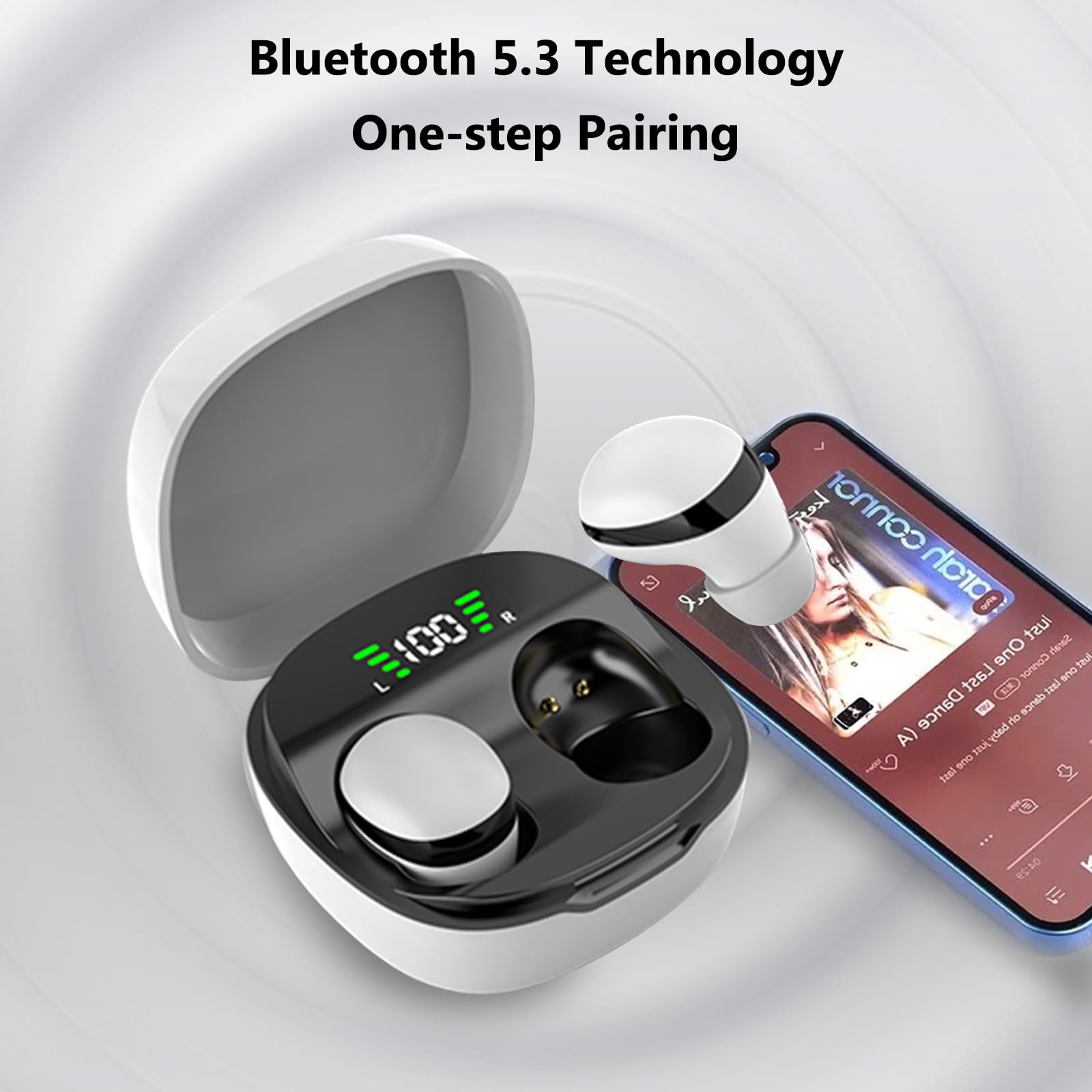 Foto 7 | Auriculares Para Dormir Genéricos Invisibles, Inalámbricos, Bluetooth 5.3 - Venta Internacional.