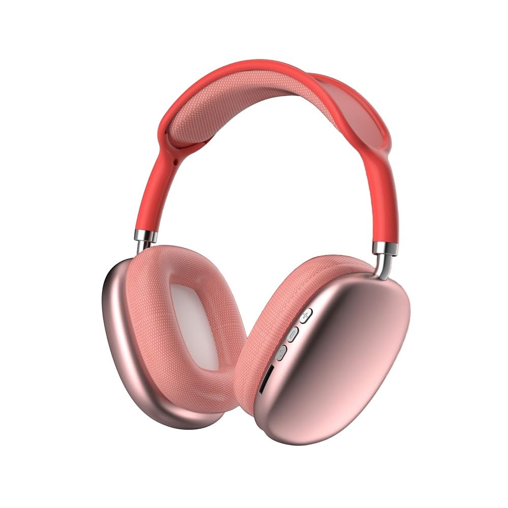 Foto 5 pulgar | Auriculares Bluetooth Max P9 Pro, Estéreo Hifi Mejorado, Color Rojo - Venta Internacional.