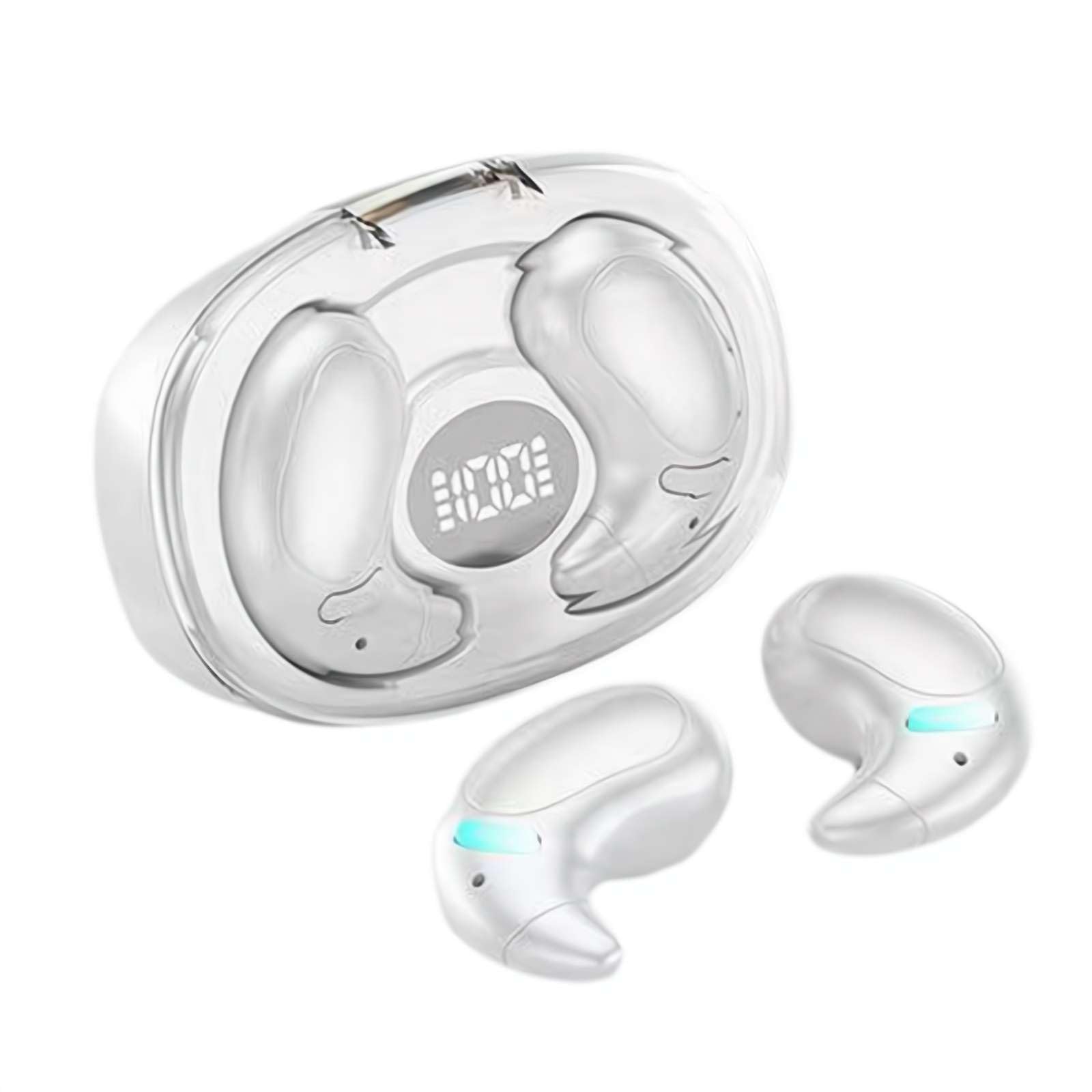 Foto 2 pulgar | Auriculares Para Dormir Con Bluetooth 5.3, Genéricos, Invisibles, Blancos - Venta Internacional.