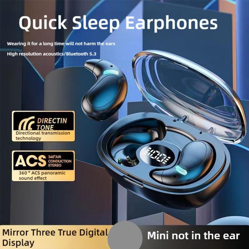 Foto 3 pulgar | Auriculares Para Dormir Con Bluetooth 5.3, Genéricos, Invisibles, Blancos - Venta Internacional.