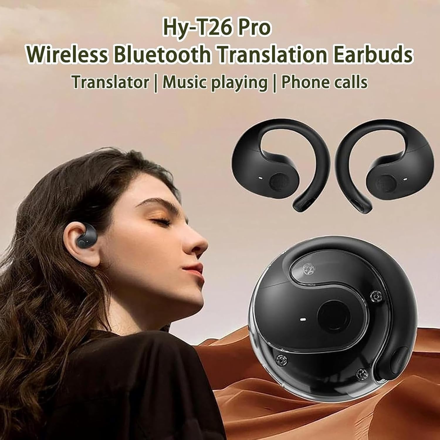 Foto 4 pulgar | Auriculares De Traducción Sentdream Breezelly Hy-t26 Pro Morados - Venta Internacional.