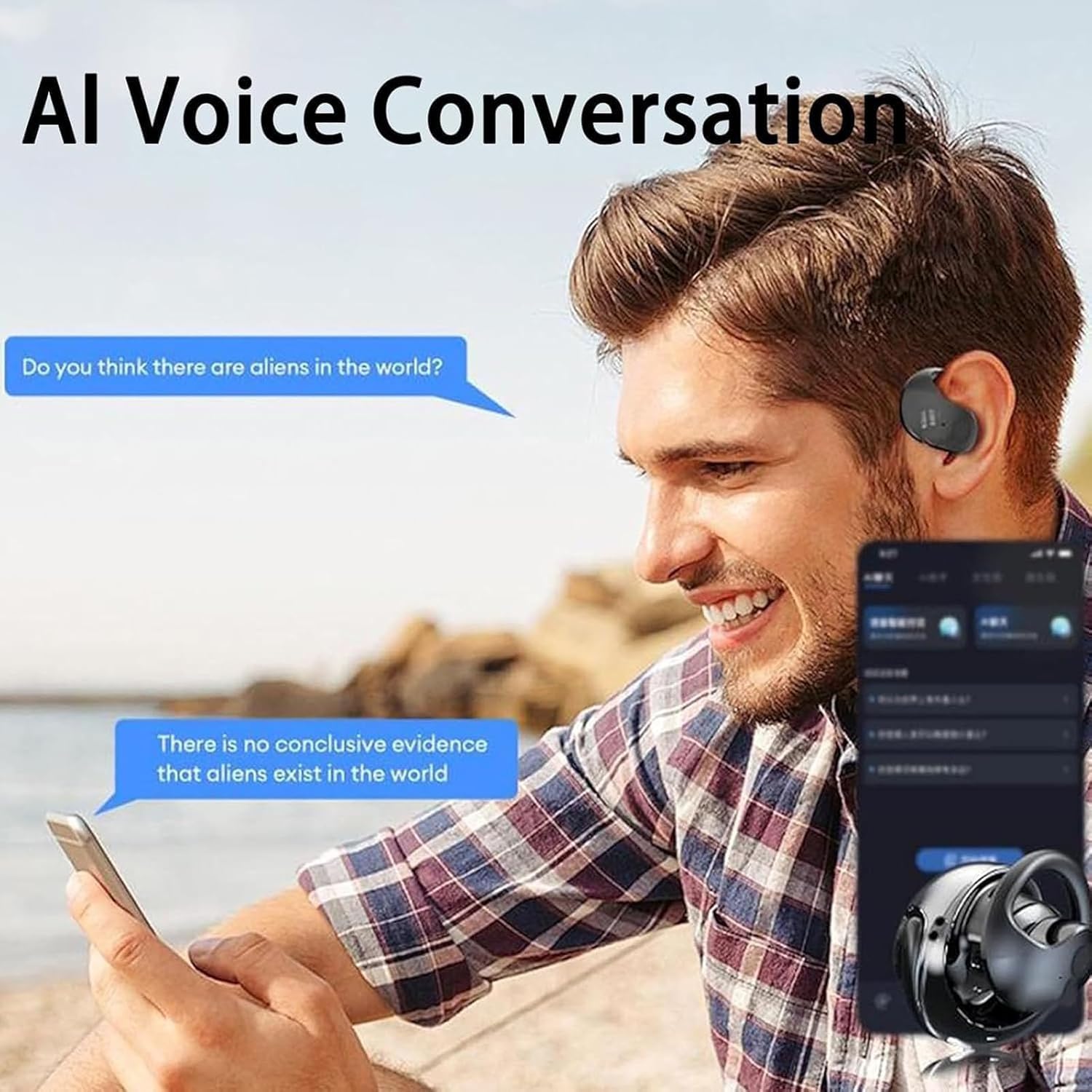 Foto 5 pulgar | Auriculares De Traducción Sentdream Breezelly Hy-t26 Pro Morados - Venta Internacional.