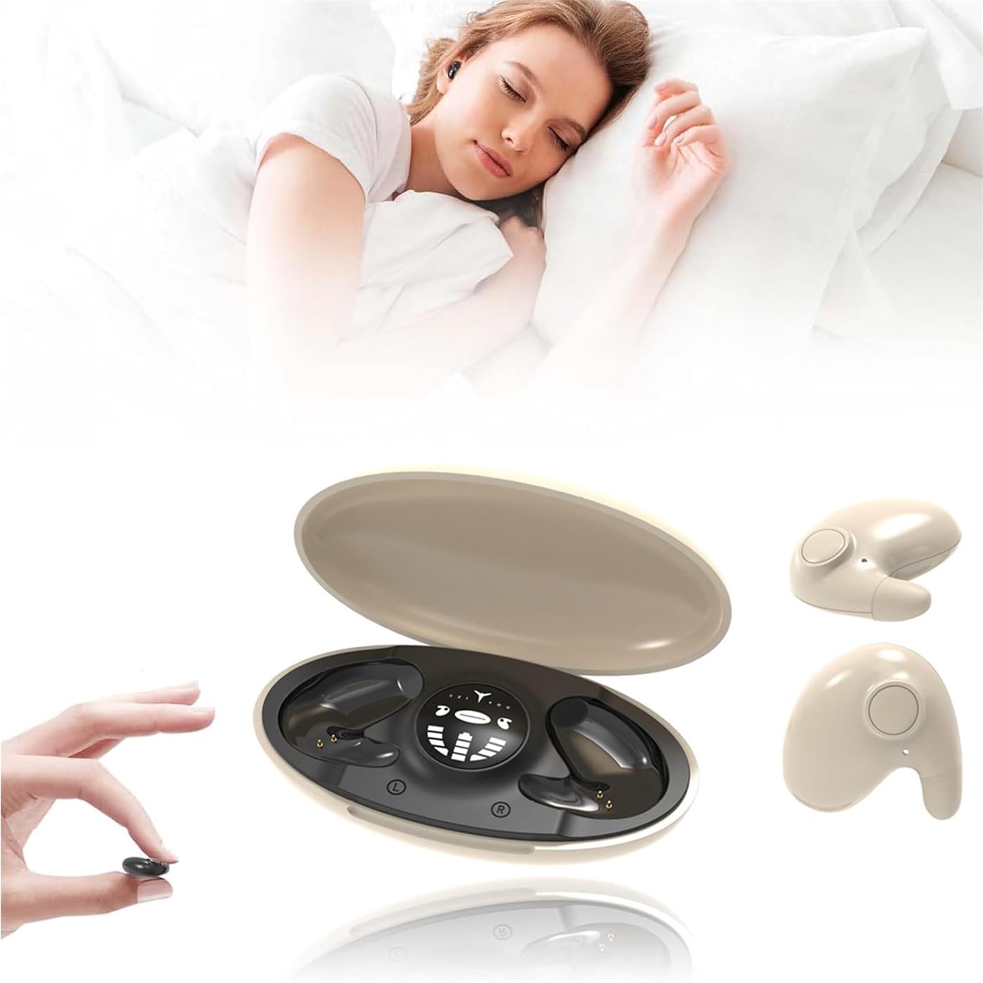 Foto 2 pulgar | Auriculares Inalámbricos Goodwillbrave Invisible Sleep Bluetooth 5.3 - Venta Internacional.