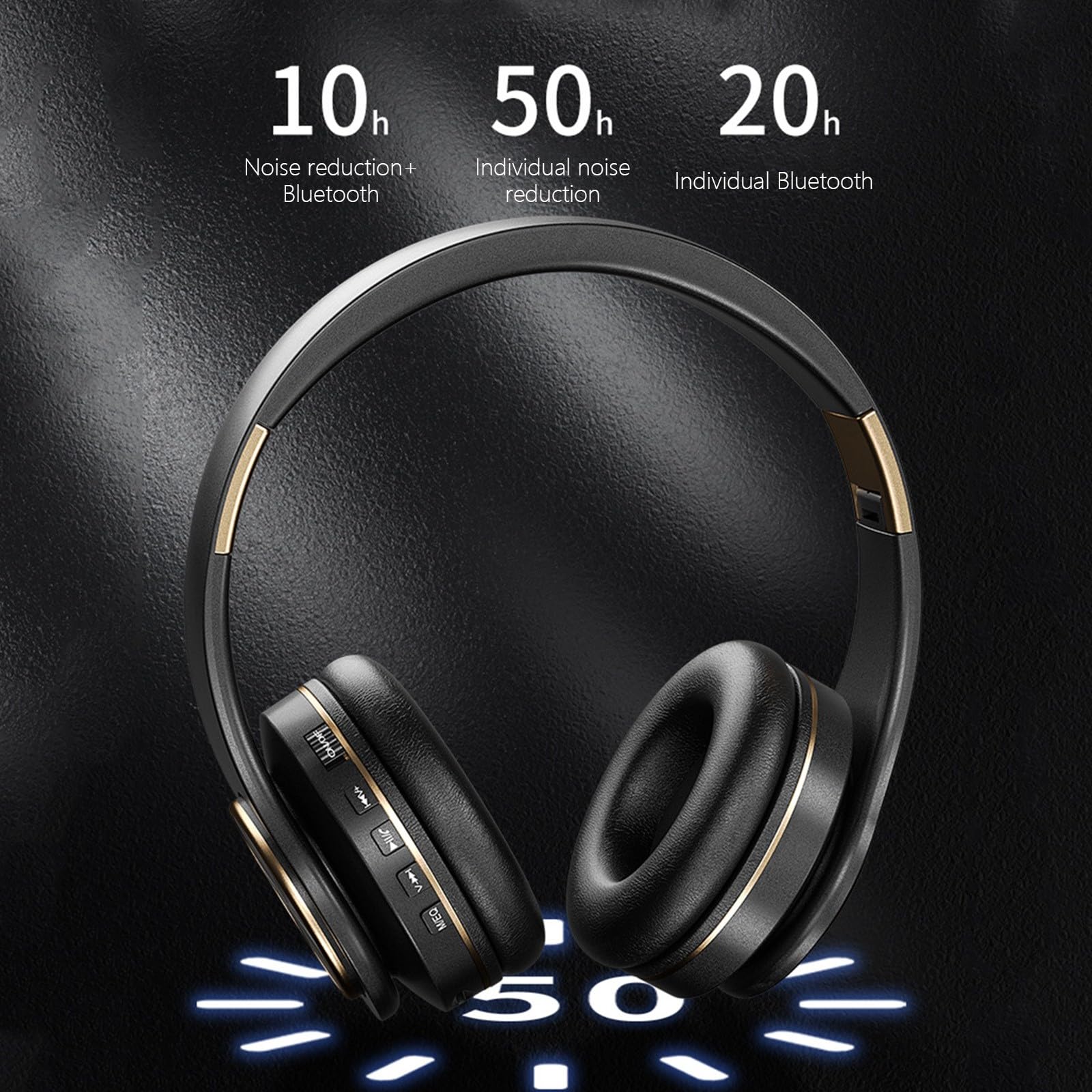 Foto 3 pulgar | Auriculares Inalámbricos Genéricos Bluetooth 5.0 Con Cancelación De Ruido - Venta Internacional.