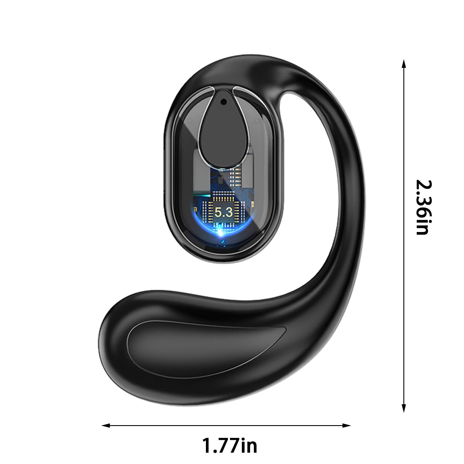 Foto 4 pulgar | Gancho Inalámbrico Para Auriculares Bluetooth Con Micrófono Para Teléfono Inteligente - Venta Internacional.