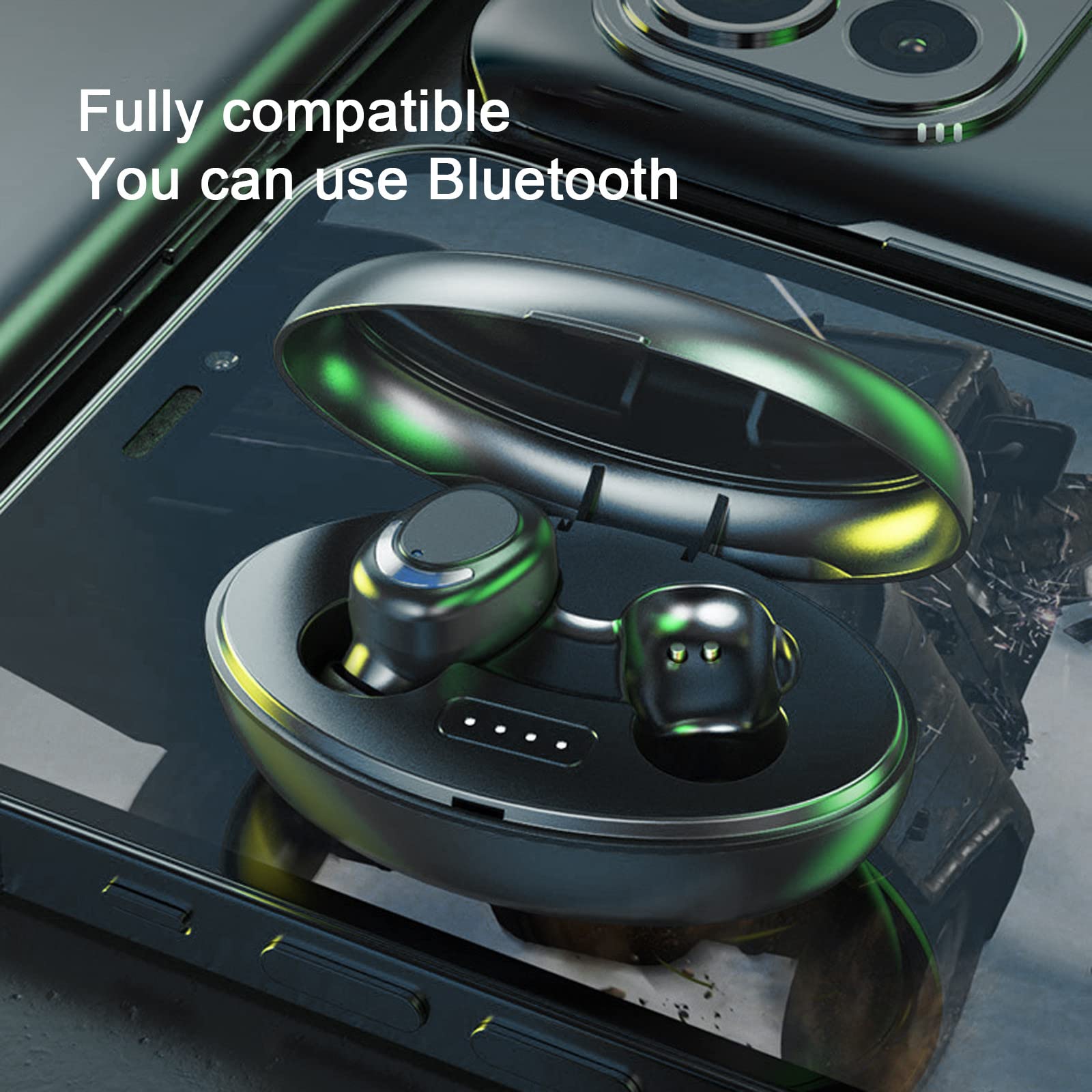Foto 4 pulgar | Auriculares Inalámbricos Bluetooth 5.2 Con Estuche De Carga - Venta Internacional.