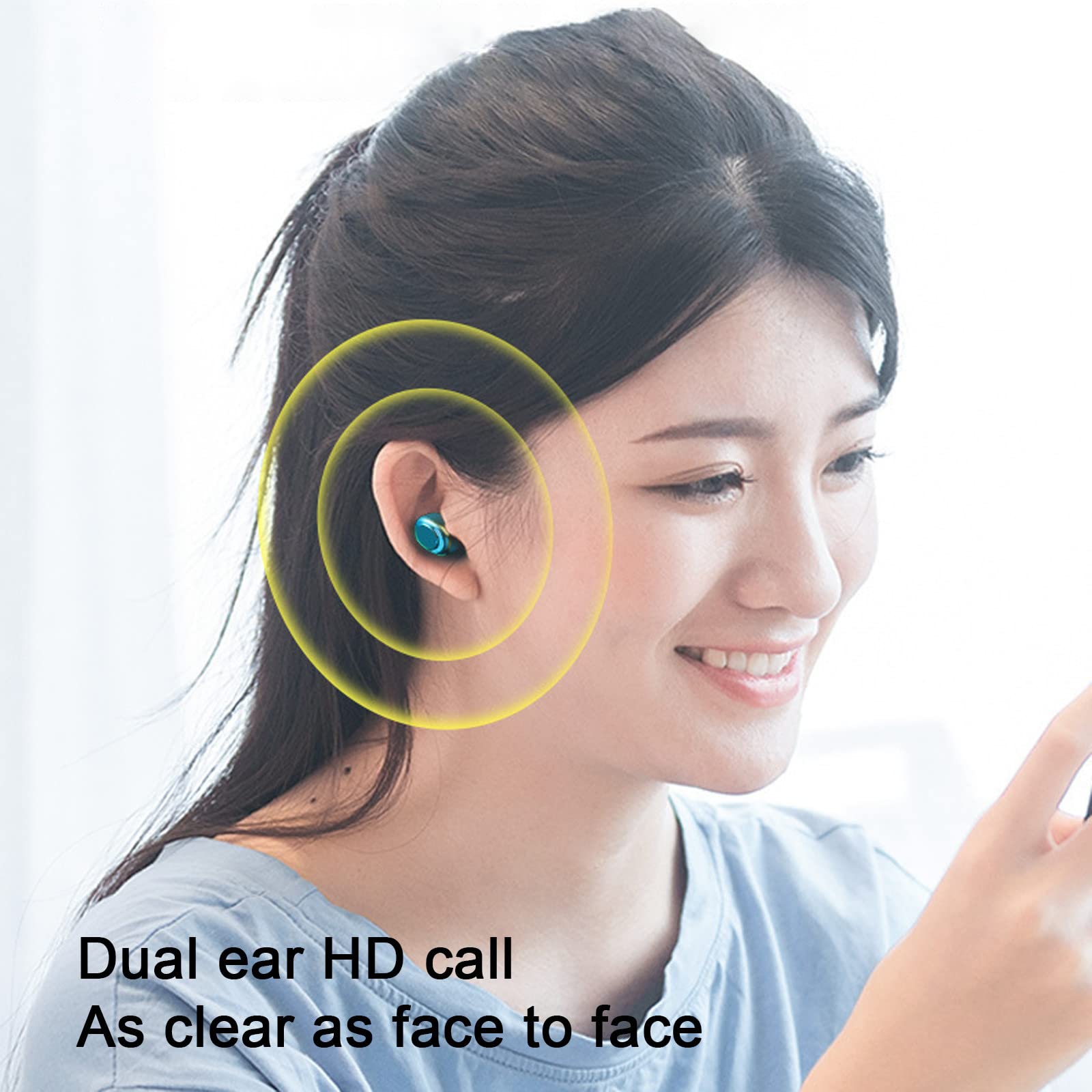 Foto 5 pulgar | Auriculares Inalámbricos Bluetooth 5.2 Con Estuche De Carga - Venta Internacional.